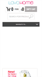 Mobile Screenshot of lavohome.com