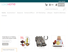 Tablet Screenshot of lavohome.com